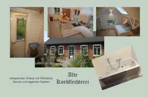Alte Korbflechterei - Rabenholz