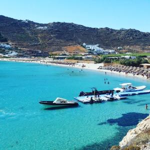 Mykonos Ornos "Villa Simelia" with pool Myconos Greece