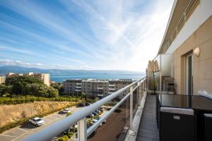 Appartements T2 - sanguinaires - Superbe vue mer - proche centre ville : photos des chambres