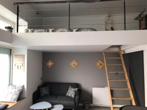 Appartements 2 Lofts Cosy de cachet idealement situes au Centre Ville de Clermont-Ferrand : photos des chambres