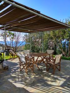 Garden house near Aegean beach Evia Greece