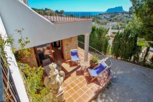 Argentario-4 - sea view villa with private pool in Benissa