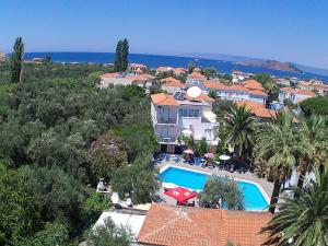 Anaxos Gardens Lesvos Greece