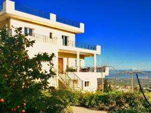 Private sunny villa with amazing view Korinthia Greece
