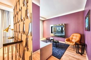 Junior Suite room in Radisson Blu Hotel Kyiv City Centre