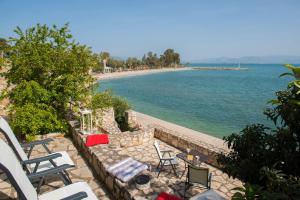 Seafront apartment in Kiveri, near Nafplion. Arkadia Greece