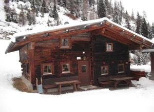 Hüttenzeit almhütte sölden