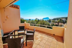 Emma - sea view holiday home with private pool in Benissa