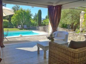 Maisons de vacances Le Petit Bastidon Privat pool Gordes : photos des chambres