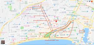 Appartement moderne 4p hypercentre de nice