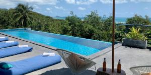 Ko Samui Seaview pool villa Seren with car