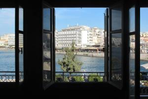 Apartment overlooking the old bridge Evia Greece