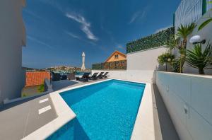 Villa Somnium near Trogir, pool and gym