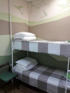 Bed in 4-Bed Mixed Dormitory Room room in BM Hostel V. Novgorod
