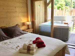 Appartements Le Chalet Du Pic SPA prive & Fitness : photos des chambres