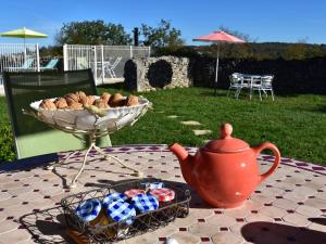 Maisons de vacances Modern holiday home with pool in Gramat : photos des chambres