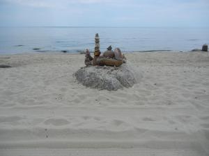 moderne 3-Raum Ferienwohnung Strandmöwe mit Panoramafenster