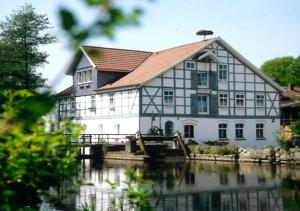 Apartmán Wipperaublick in der Oldenstädter Wassermühle Uelzen Německo