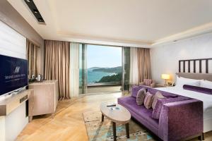 One Bedroom Suite with Sea View room in Sirene Luxury Hotel Bodrum