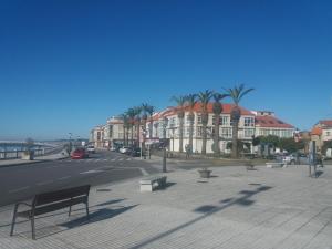 Apartamento en el paseo marítimo de Vilanova de Arousa a pie de playa