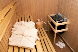 Deluxe Suite with Private Sauna room in Royal Square Hotel & Suites