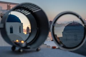 Santo Blue Horizon Blue domes view