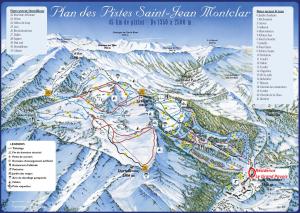 Studio avec vue sur les pistes à St Jean Montclar photo 15