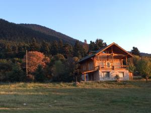 Vytina log house Arkadia Greece