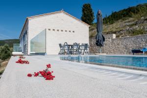 Kampaki Stone Houses Lefkada Greece