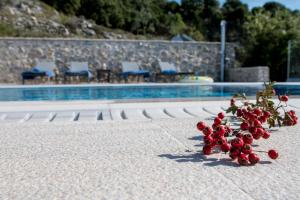 Kampaki Stone Houses Lefkada Greece