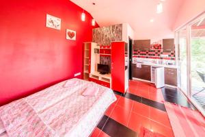 Ferienhaus VIP Red Love house for 2 Shilagalyay Lithauen