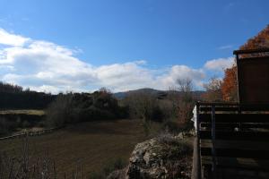 La terrazza sul vulcano