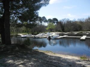 Campings Mobile home dans les Landes : photos des chambres