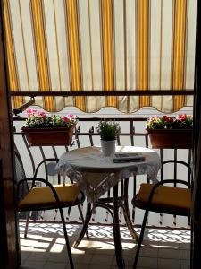 Vierbettzimmer mit Balkon
