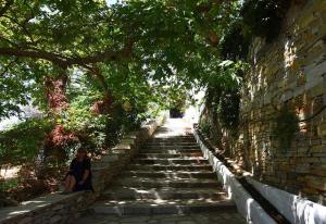 House with a garden in Kardiani village, Tinos Tinos Greece