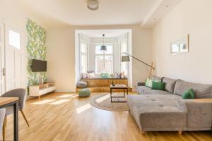 Urban oasis near the Danube