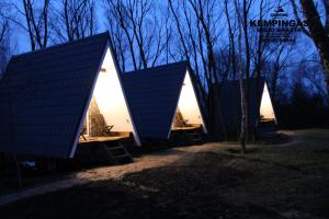 Bungalou Vigio Brasta camping Elektrėnai Lituania