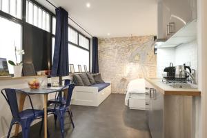 Appartements Amazing Comfy Studio - Canal Saint Martin : photos des chambres