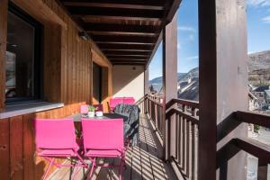 Appartements T4 8 personnes de grand standing classe 4 etoiles en plein centre de Saint Lary Soulan : Appartement 3 Chambres