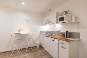 Appartements CityCosy Strasbourg - Studio Hirtz Orangerie : photos des chambres