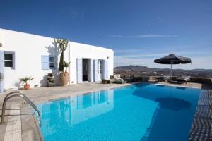 Psarrou villa for 10 guests, stunning sea views Myconos Greece