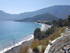 Light blue house 1 Lakonia Greece