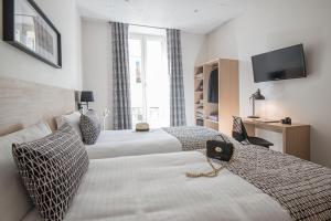 Hotels Hotel Saint Gothard : Chambre Lits Jumeaux Standard