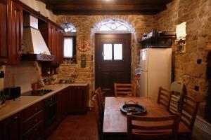 Traditional Tower in the center of kalamoti Chios-Island Greece