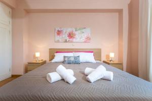 Spacious Maisonette - Roof Top View of Corfu Port