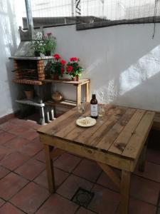 Apto con patio y barbacoa BBQ H de la Reina