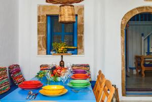 VILLA KEFI,a cozy place with vibrant colours Rhodes Greece