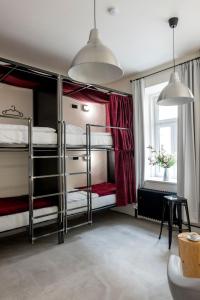 Bed in 4-Bed Female Dormitory Room room in Wake Up Wellness Hostel