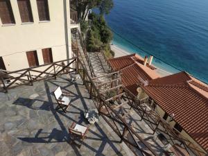 Sea breeze in the Aegean Sea Pelion Greece