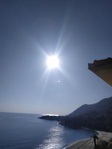 Sea breeze in the Aegean Sea Pelion Greece